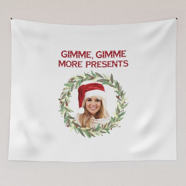 Item preview, Gimme, Gimme (More Presents!) - For Celebrating a Very Britney Christmas (Red Text) designed and sold by LegendaryLGBT.
