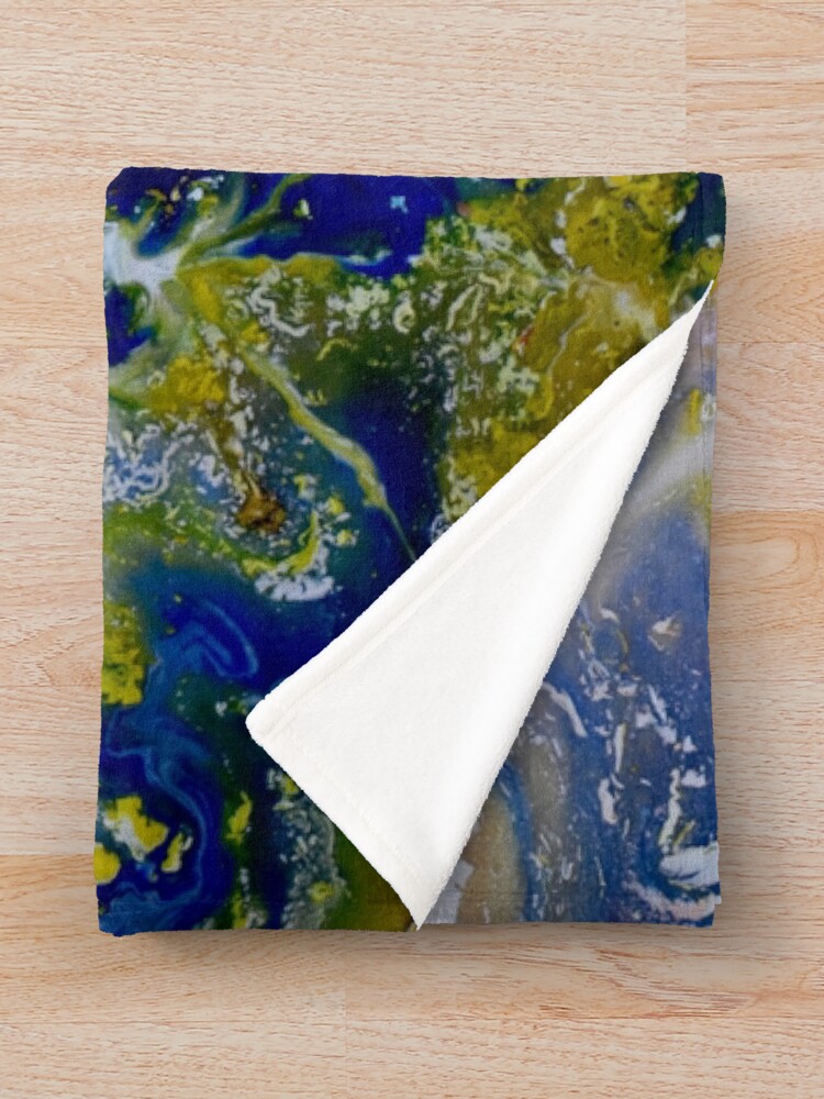 Alternate view of Uplifting Gaia Throw Blanket