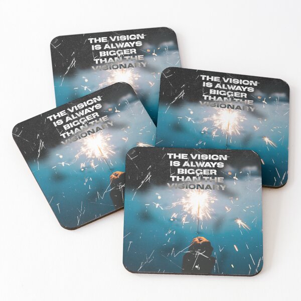 Item preview, The Vision Is Always Bigger Than The Visionary designed and sold by AngieFadel.