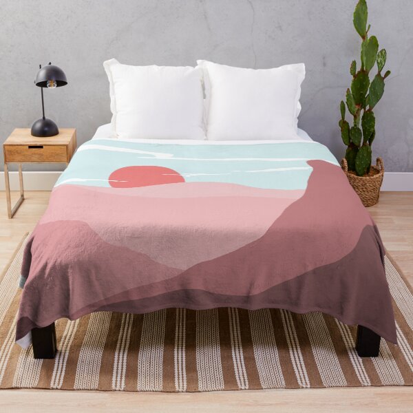 Item preview, Minimalist Landscape Rocky Mountains designed and sold by trajeado14.