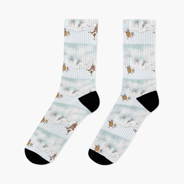 Item preview, Piggies and hamster ice skating at Central Park  designed and sold by mondesign26.