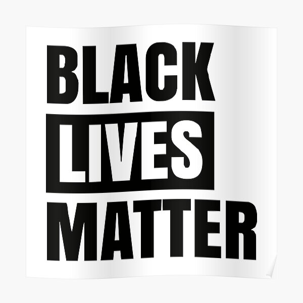 Meilleure vente Black Lives Matter Merchandise Poster