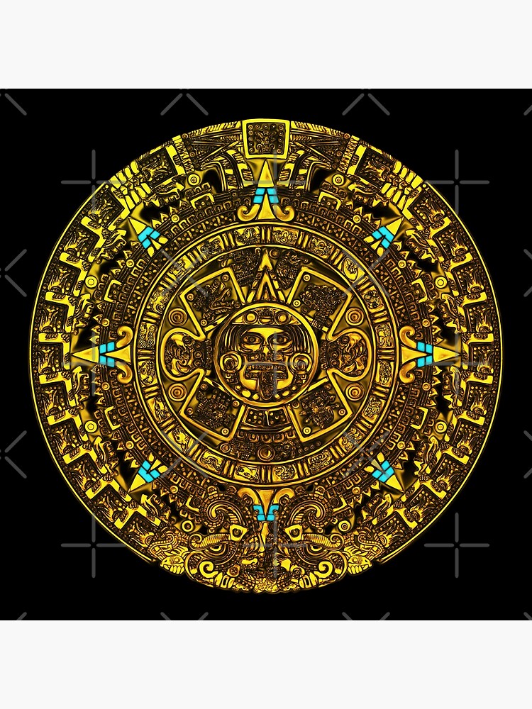Aztec Gold - Sun Stone | Poster