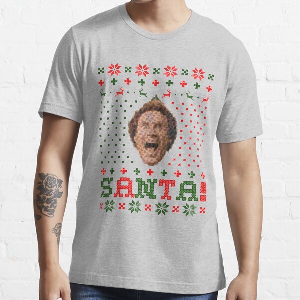 santa i know him jumper