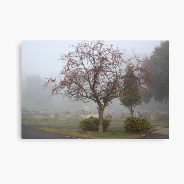 Item preview, FOGGY CEMETARY designed and sold by Pauline Evans.