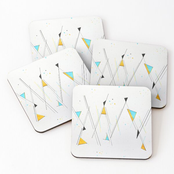 Item preview, Abstract Triangles designed and sold by Samara DiMouro.