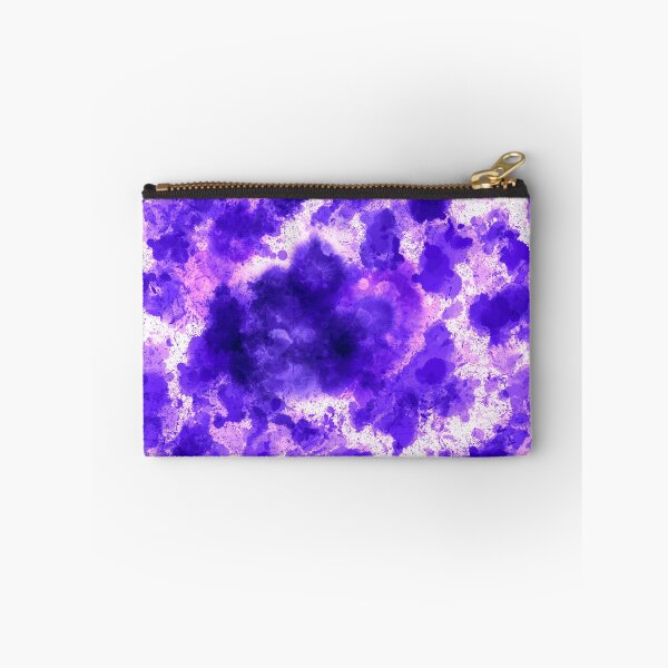 Item preview, Blue spill, spill, splash, drops abstract, spill, drops, blue, painting,  purple designed and sold by Lupappdesigns.
