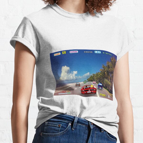 Outrun retro - Pixel art Classic T-Shirt