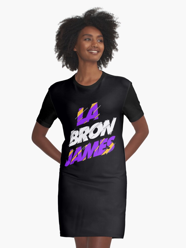 lakers t shirt dress