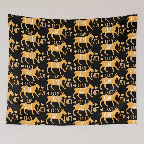 Item preview, Crazy GOAT lady designed and sold by jazzydevil.