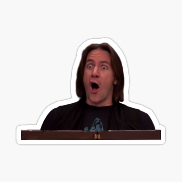 Shocked Matt Mercer Sticker