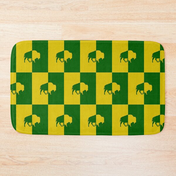 Item preview, Green and Goldenrod Bison designed and sold by TinkerandBone.