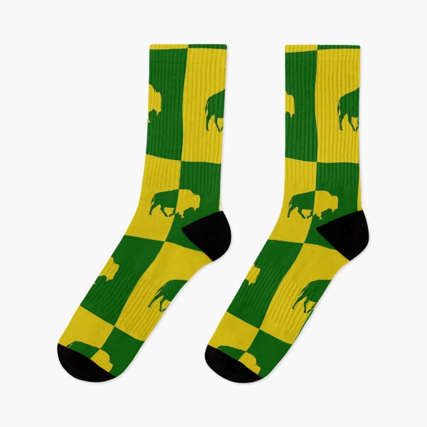 Item preview, Green and Goldenrod Bison designed and sold by TinkerandBone.