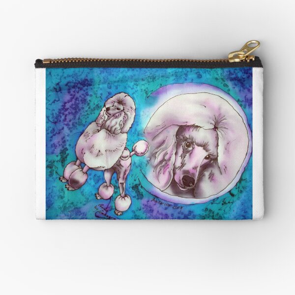 Standard Poodle Zipper Pouch