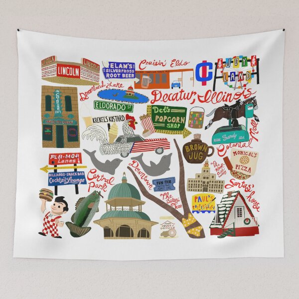 Item preview, Decatur, Illinois designed and sold by jenbucheli.