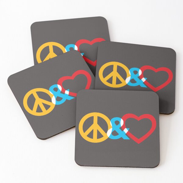 Item preview, Peace & Love designed and sold by RaveCreative.