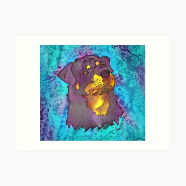 Rottweiler Art Print