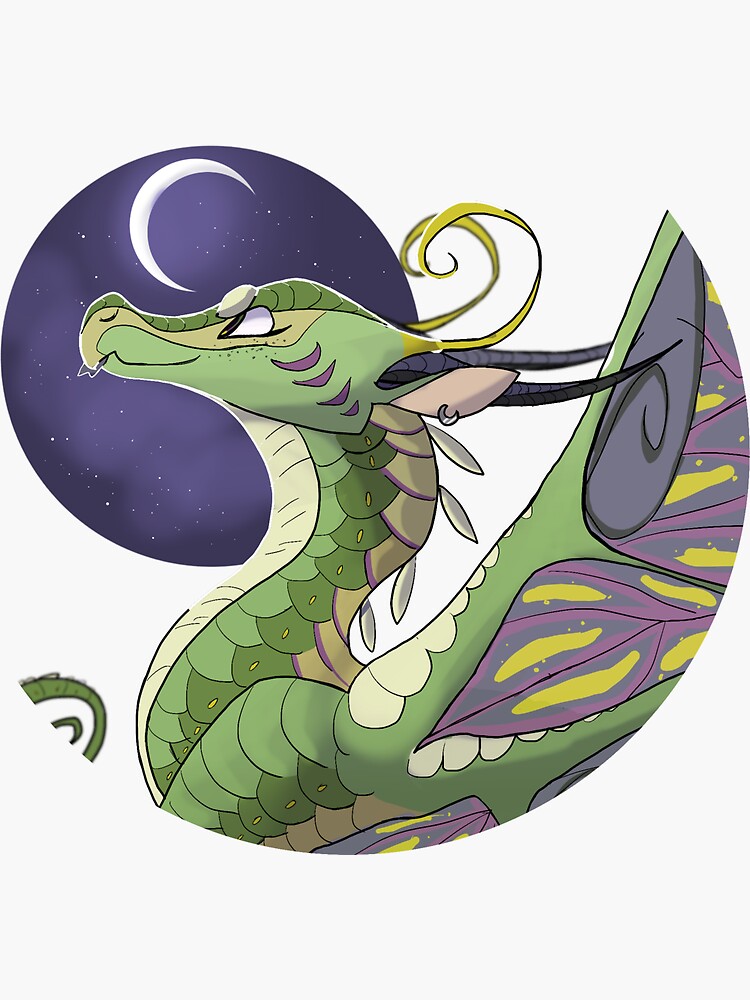 Luna Luna Wings Of Fire Sticker For Sale By Sophisuncatcher