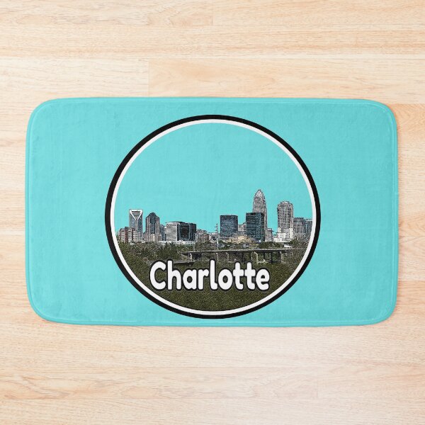 Item preview, Charlotte NC Skyline designed and sold by SwampfoxDesign.