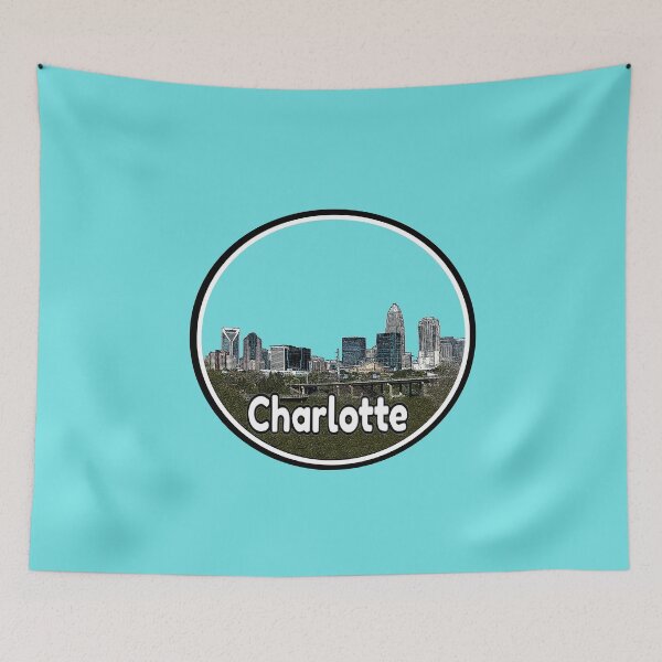 Item preview, Charlotte NC Skyline designed and sold by SwampfoxDesign.