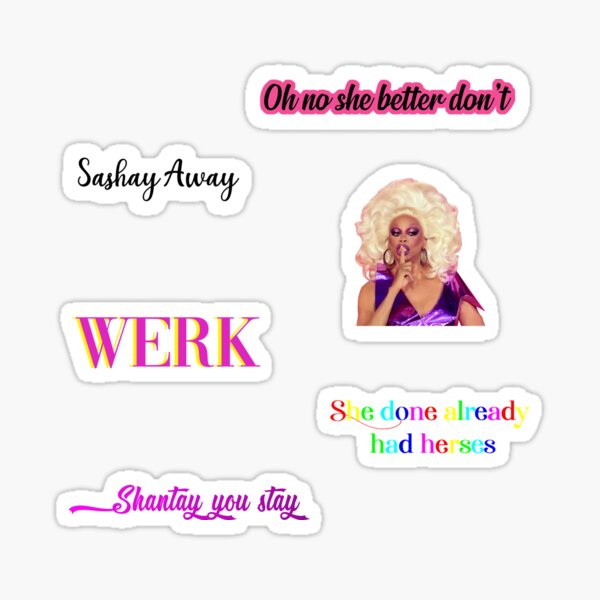 Rupaul Sticker Pack Sticker