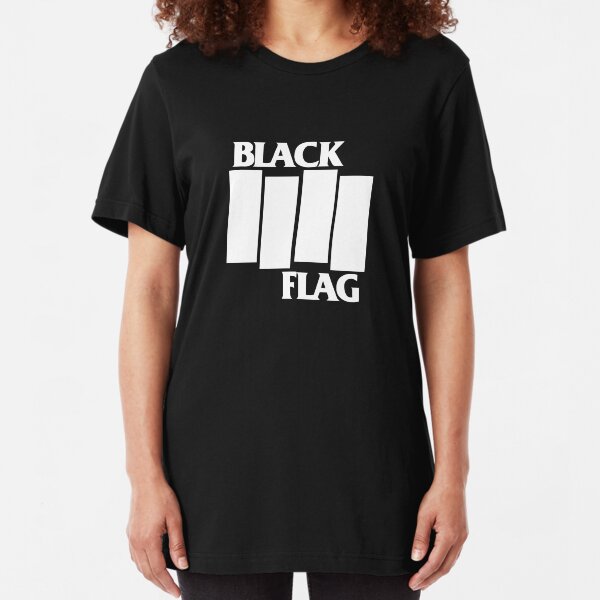 Best Seller Black Flag Merchandise Slim Fit T-Shirt
