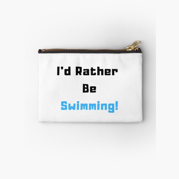 Item preview, I'd rather be Swimming! designed and sold by TextyQuotes.