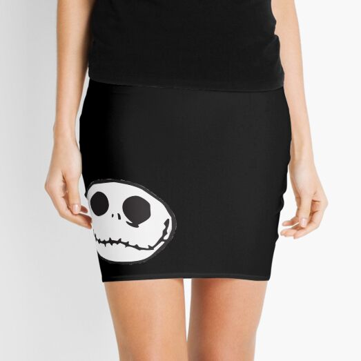 Happy Jack Skellington Mini Skirt