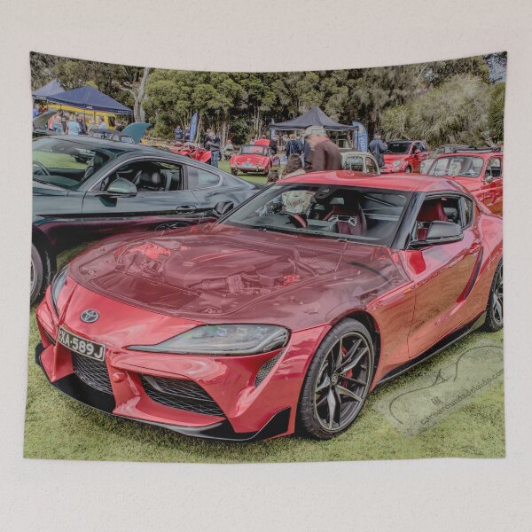 Item preview, Misted bonnet red Toyota Supra 32 designed and sold by Cars around Adelaide.