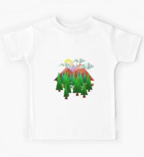 Abstract Landscape Kids Tee