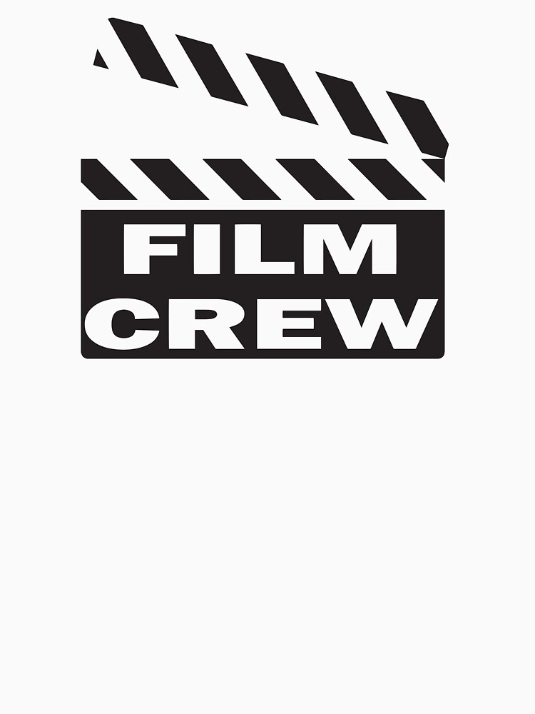 "Film Crew" Tshirt for Sale by creepyjoe Redbubble film crew t