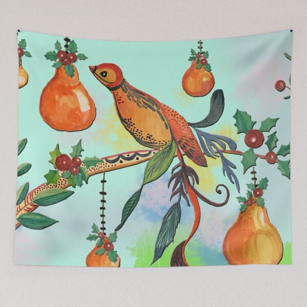Item preview, Partridge in a pear tree designed and sold by khadijlloyd.