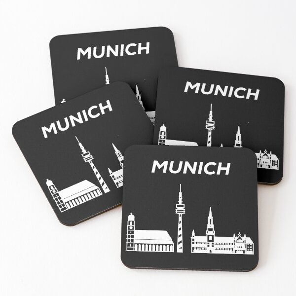Item preview, Munich Skyline, Germany designed and sold by marosharaf.