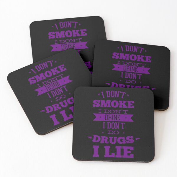 Item preview, i Dont Smoke Maze Purple designed and sold by aventi24.