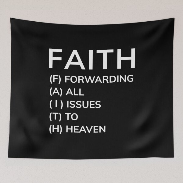 Item preview, Faith, Forwarding All Issues To Heaven Christian Design designed and sold by ChristianLife.