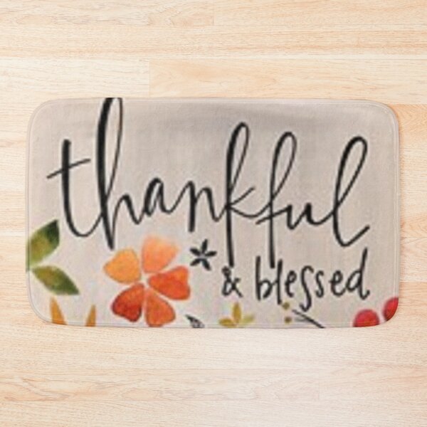 Item preview, Thankful and Blessed Autumn print on home decor, apparel and accessories designed and sold by lduke47.