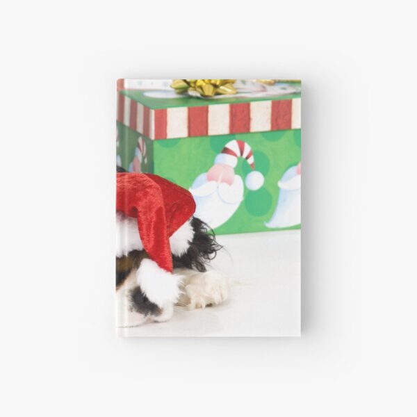 Cavalier King Charles Spaniel Christmas Hardcover Journal