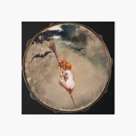 The Witch - Luis RIcardo Falero Art Board Print