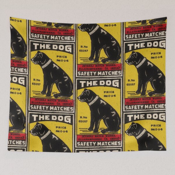 Item preview,  Vintage"The Dog" matchbook cover designed and sold by Peace,Love & Art.