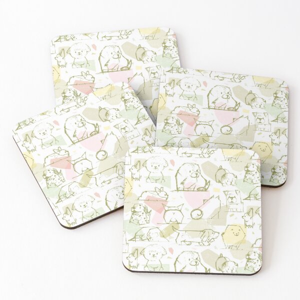Item preview, Hand Drawn Pups by Friztin designed and sold by friztin.