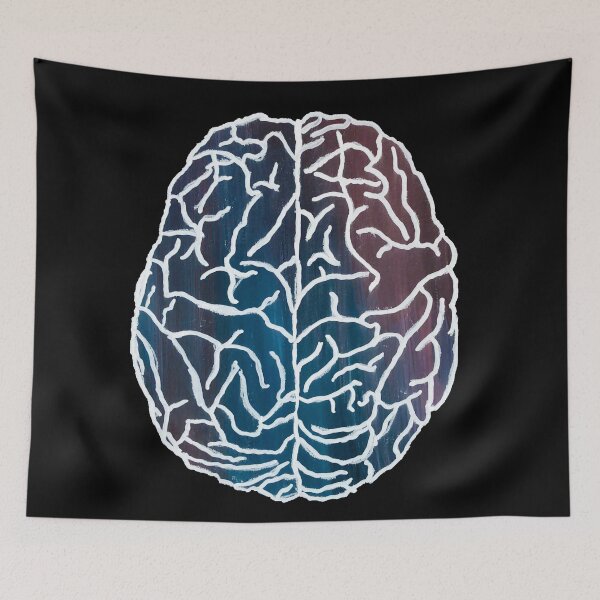 Item preview, Abstract Gouache Brain designed and sold by Alane Fideler.