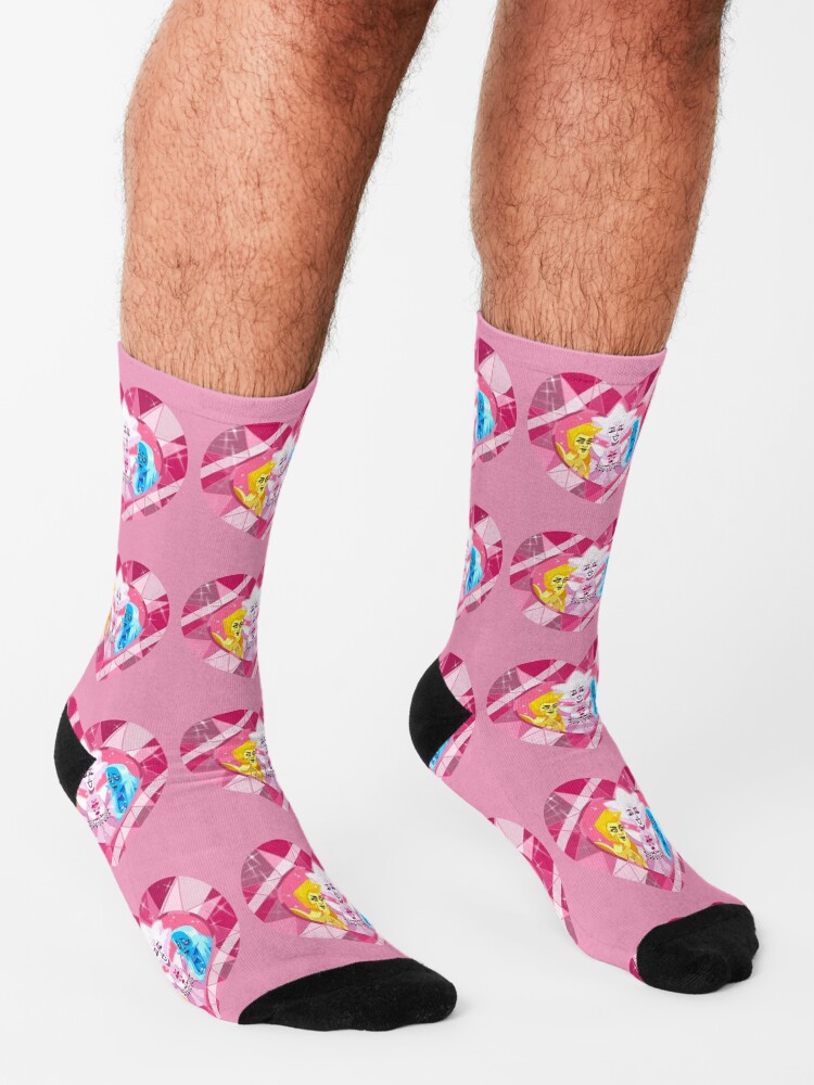 Alternate view of Let Us Adore You Socks