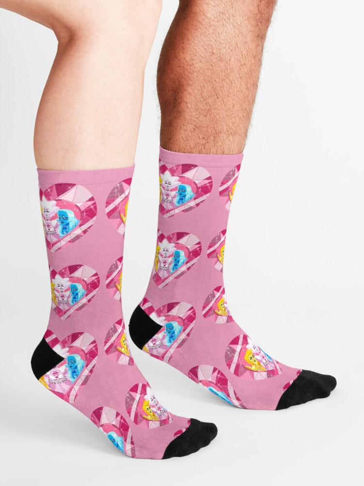 Alternate view of Let Us Adore You Socks