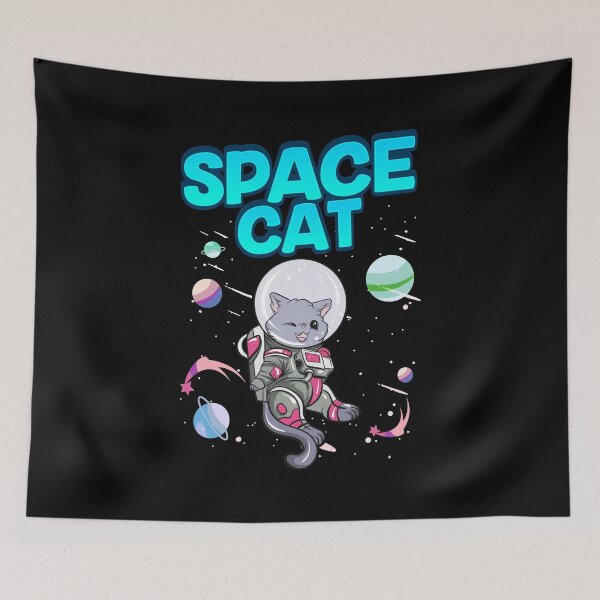 Item preview, Adorable Space Cat Cute Kitty Astronaut Exploring designed and sold by perfectpresents.