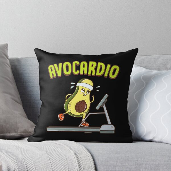 Item preview, Avocardio Avocado Cardio Pun Running Exercise Gym designed and sold by perfectpresents.