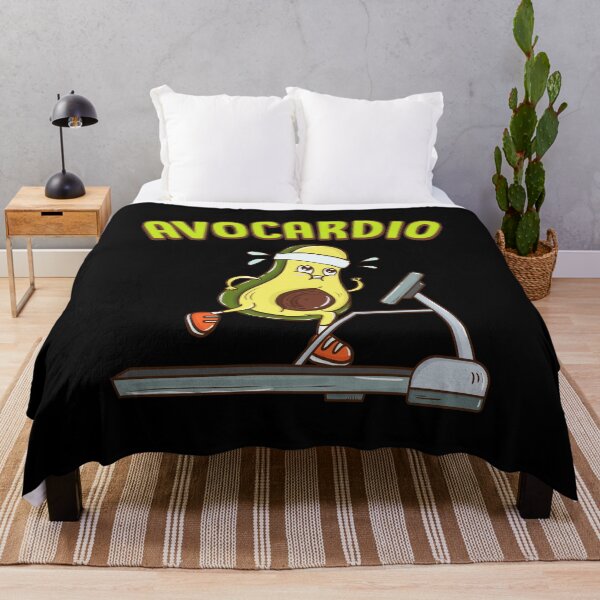 Item preview, Avocardio Avocado Cardio Pun Running Exercise Gym designed and sold by perfectpresents.