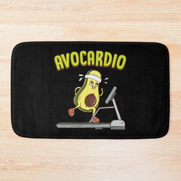 Item preview, Avocardio Avocado Cardio Pun Running Exercise Gym designed and sold by perfectpresents.