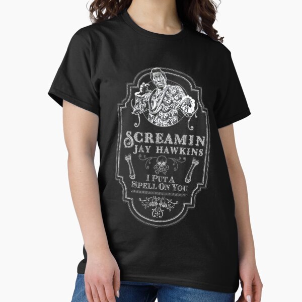 Item preview, Screamin' Jay Hawkins 'I Put A Spell On You' Tribute T-Shirt Design  designed and sold by BuzzardLunch.