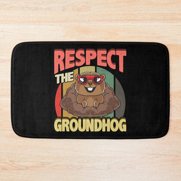 Item preview, Cute Respect The Groundhog Funny Groundhog Day designed and sold by perfectpresents.
