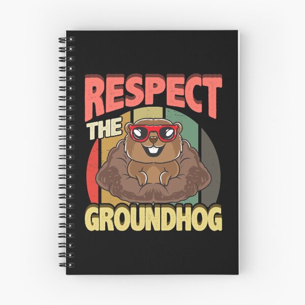 Item preview, Cute Respect The Groundhog Funny Groundhog Day designed and sold by perfectpresents.
